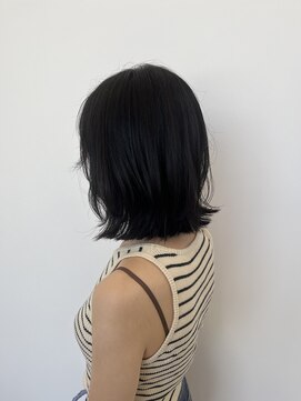 ビーヒアナウ N゜03 金沢駅西店(BE HERE NOW) 【韓国ヘア/ボブ/切りっぱなし/くびれヘア】