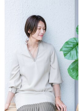 ミルシェ(MILSHE) ショートカット/大人キレイ/似合わせ小顔/白髪ぼかし/脱白髪染め