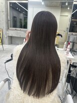 ディジョン(Dijon)&nbsp;韓国顔まわりレイヤーカットグレージュオリーブベージュブラウン