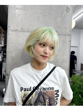 ヴァーディ オモテサンドウ(Vardy omotesando) ミントカラー ルーツカラー