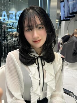 レディアル 渋谷(REDEAL) 韓国ヘア/ブリーチ/暖色カラー/ワンホン【レイヤー/渋谷】