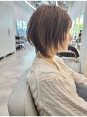 No stylingでもくびれがきれいなウルフカット　　ウルフ