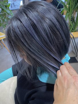 アルファ ヘアー(ALPHA HAIR) 色落ち最高☆ラベンダーバレイヤージュ