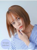 ココアベージュ/前髪/ボブウルフ/グレージュカラー/川崎/川崎駅