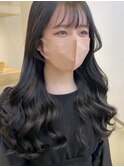 韓国風パーマ低めの少ししっかり目 新デジタルパーマ