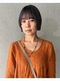 アゴ上レイヤーボブ
