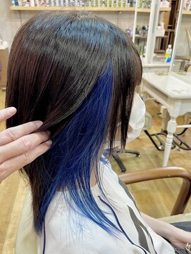 ラシクゼロ 草加駅前(Lashiku Zero) インナーブルー　7/11