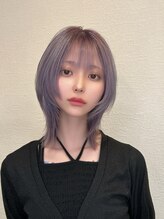 リンドヘアー(Lindo hair) レイヤーラベンダーカラー
