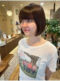 ショートボブ