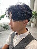 ベル 桑名(BHEL)&nbsp;三重桑名ニュアンスパーマフェザーパーマ緩めセンターパートヘア