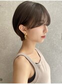 三鷹吉祥寺顔まわりレイヤー丸みショート小顔美人ボブ