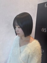 アース 金山店(HAIR&MAKE EARTH) ストレートボブ