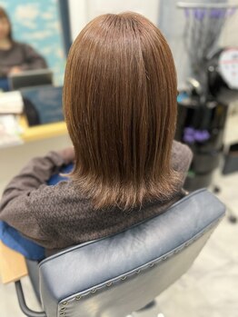 カウンセリングから仕上げまで一人のスタイリストが丁寧に対応*ゆっくりリラックスしたい方にもおすすめ♪
