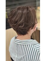クレア 相武台(CREA)&nbsp;50代ショートカットヘア白髪ぼかしカラー