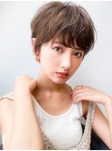 大人可愛い◎小顔見せショートゆるふわパーマ20代30代