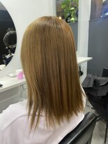 トゥーレ(Tule)&nbsp;縮毛矯正履歴でもハイトーンカラー
