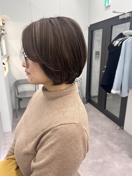 ミッシュバイアーバン(misch by urban.) ハイライト／ショートボブ