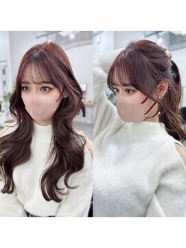 キティー サカエ(kiti SAKAE) グレージュ/レイヤーカット/ハッシュカット/オリーブベージュ/栄