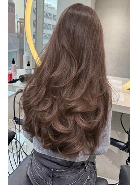 ロンドメリア 天神大名店(Lond Melia) 黒髪カタログ/オリーブグレー/ココアベージュ/に見せるヘア