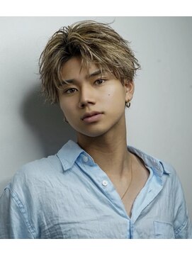 アストラ(ASTRA) MEN’S HAIR/波巻きツイストスパイラル/リバースセンターパート