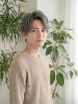 バーシャミ 博多(Baciami) 【深く澄んだアッシュグレー】透明感×アンニュイモードショート