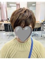 ヘアルームチョコ(Hairroom Choco) カット+ハイライト×グレイカラー