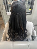 アイビー 新宿(IVY)&nbsp;ねじりハーフアップ