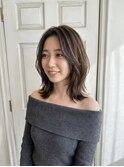 イメチェン/前髪/外ハネボブ/大人女子/顔まわりレイヤーボブ