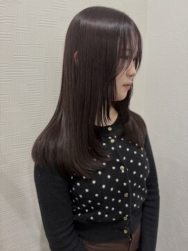 ヴィアーレアンクスタイル(VIALE Ank style) ブリーチなしダブルカラーで叶うラベンダー