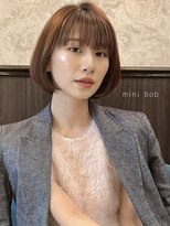 ロンド 銀座(Lond)&nbsp;☆春日☆ニュアンスウルフワンホンレイヤーダークブルーボブ110