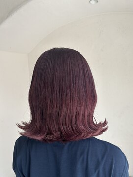 アコレ カリテ 草津店(ACCOLE qualite) ブリーチで叶えるピンクラベンダーカラー