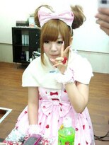 (*^-^*)★『フルメイク+カワイイ♪ツインお団子ヘア』★(*^-^*)