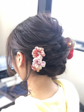 ヘアースタジオ ミツル(hair studio 326) ゆるふわ編み込みスタイル