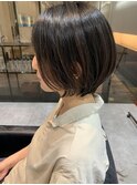 丸みショートボブ