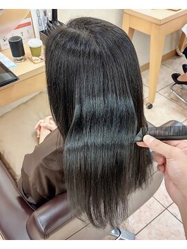 松本平太郎美容室 銀座パートフォー(PART４) 銀座　髪質改善　イノアカラー　◎30代　40代　50代