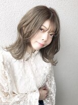 ニューヨークニューヨーク 大久保店(NYNY)&nbsp;伸ばしかけ外はねボブ×ミルクティーアッシュ