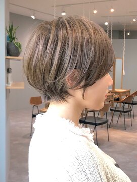 ジアン バイ ミルボン NU茶屋町+(GIEN by milbon) 「くびれ×丸み」イメチェン大人ショート20代30代40代@田中俊成