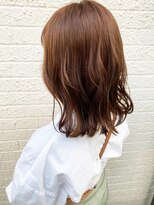 モリオ フロム ロンドン 成増店 【morio成増/玉井】オレンジブラウン ダブルカラー