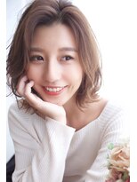 ポット バイ クレドガーデン 大宮東口店(pote by CRED GARDEN)&nbsp;大人可愛い20代30代40代前下がりショートボブ丸みショート大宮m