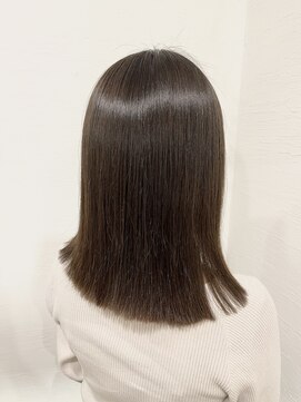 ローグ ヘアー 金町店(Rogue HAIR) ローグ金町美容室【殿岡　貴子】ミディアムオーシャンベージュ