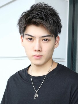 クロト 福岡本店(KUROT) ツーブロック刈り上げラフアップバング