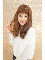 サファイア(SAPPHIRE)&nbsp;ふわっと♪♪前髪不思議ちゃんのモテゆるガーリーロング☆★