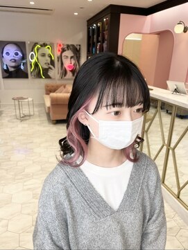 アマンドール(Aman D'or) コットンピンク♪インナーカラー