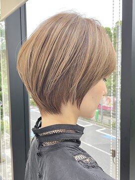 プルーヴ 秋葉原(prove) 30代40代大人女性/前髪なしショートボブ/ショートヘア/髪質改善