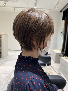 ナイン バイ アソビ 銀座(Nyne by asobi) 30代40代50代◎絶壁解消/白髪ぼかし/大人ショートボブ【Nyne】