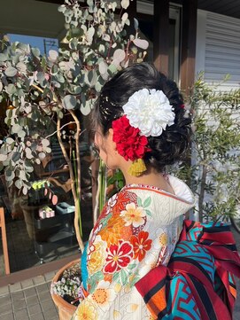 ヘアメイク 想倶楽部 UPスタイル