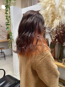 イング(ing) inner color オレンジ