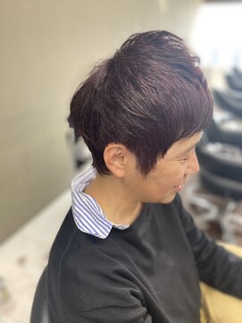 シャンプーボーイエイムス(SHAMPOO BOY aims) 大人可愛いピンクカラー