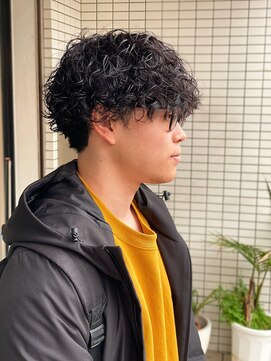 スウェル 船橋店(Swell) ウルフ/アッシュブラック/カルマパーマ/ベリーショート/船橋