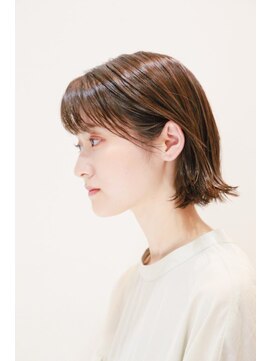 ヘアーアンドアイラッシュ ココアンジェ 福津店(CocoAnge) きれいめボブ外ハネVer.